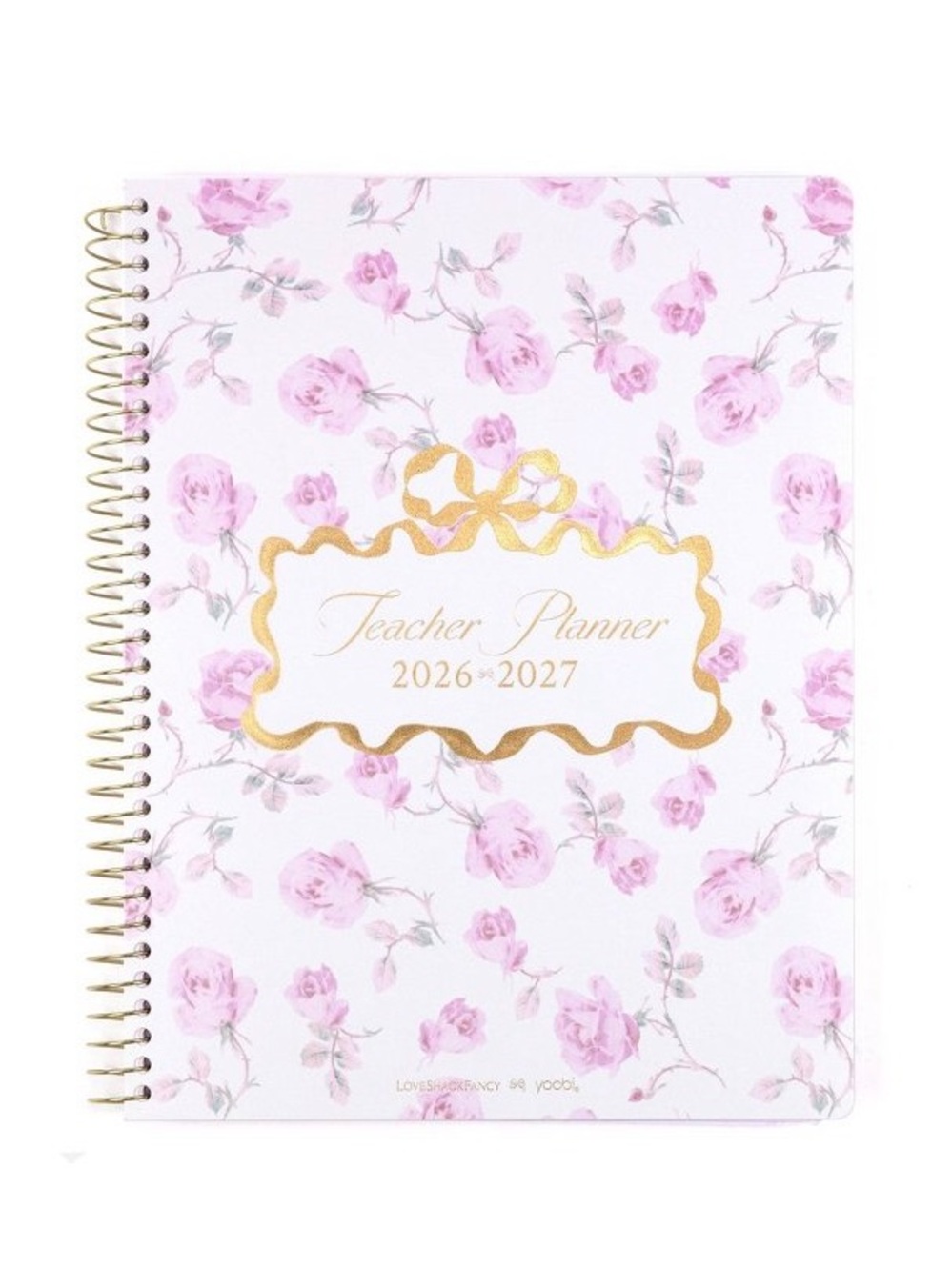 IN-HAND | LoveShackFancy x Target Yoobi Weekly/Monthly Teacher Planner
